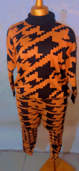 Ensemble à motif géométrique