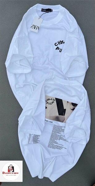 T-shirt blanc Zara