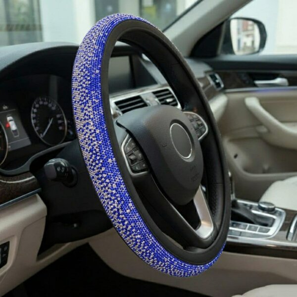 Housse Volant Strass Étincelant