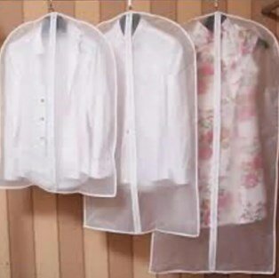 CUSTOMIZE Clothes Dust Cover Storage Bag – Wardrobe Organizer & Suit/Coat Protector Garment Jacket