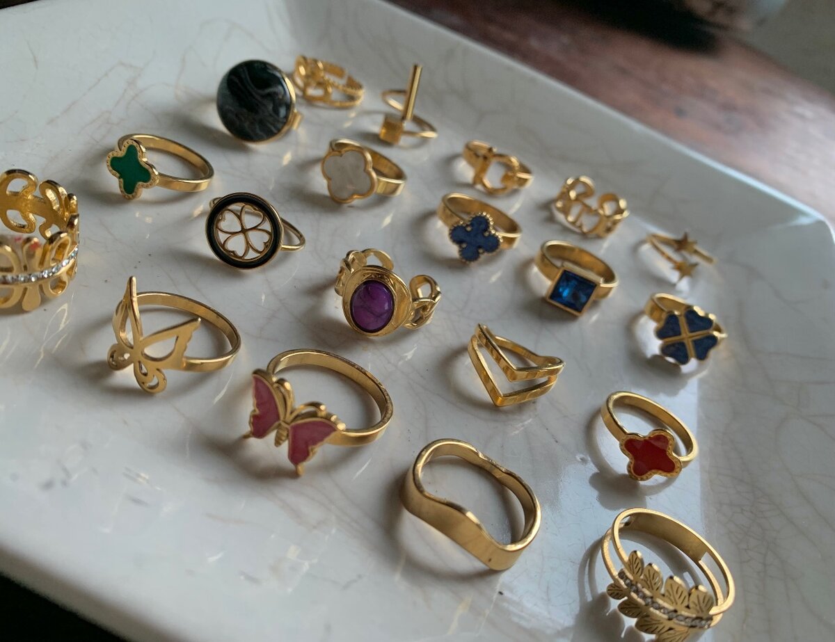 Aesthetic ring set