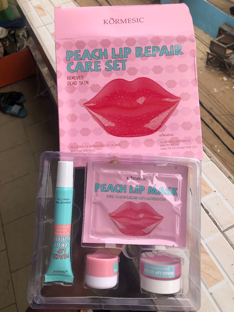 Kit Soin Lèvres Pêche