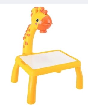 Kids Projector Painting Dest Drawing Board Table With Projection Function
