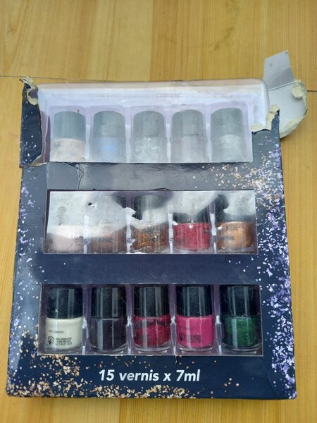 Set de vernis à ongles colorés