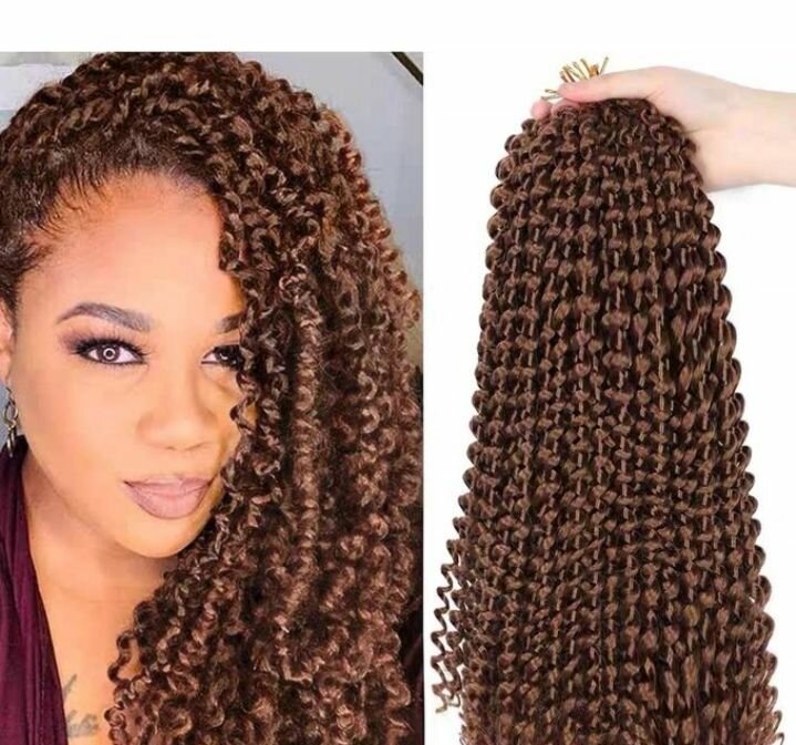 Fashion Passion Twist Crochet Hair Synthetic Water Brand:Fas
