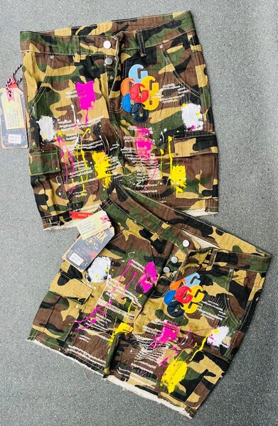 Shorts treillis