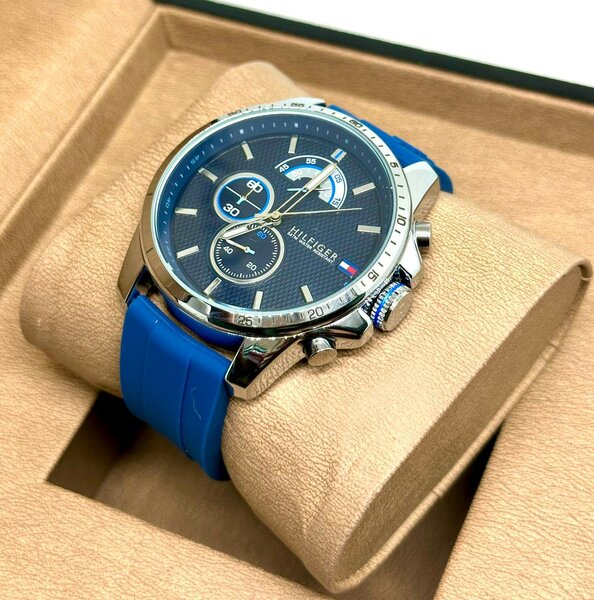 Montre Homme Bleu Élégante