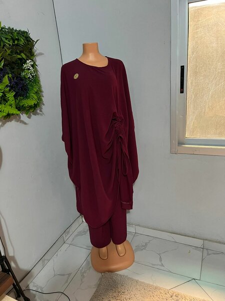 Ensemble élégant en mousseline