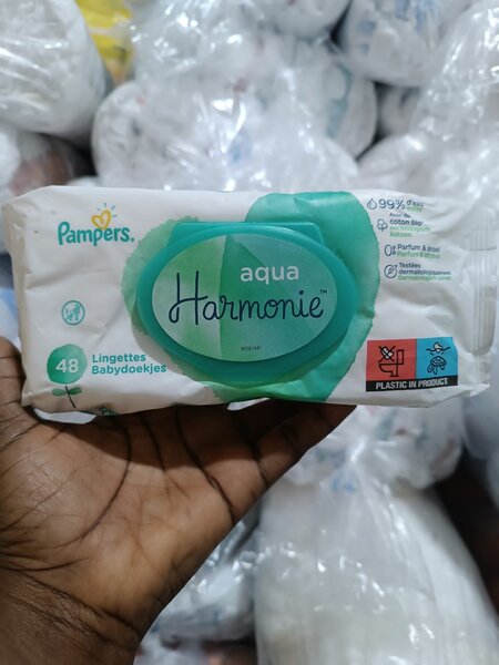Lingettes Pampers Aqua