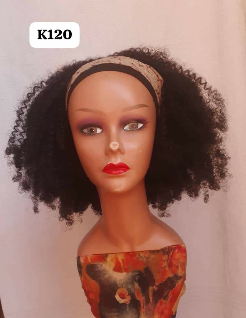Headband Afro Wig
