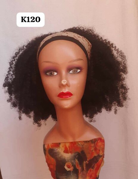 Headband Afro Wig