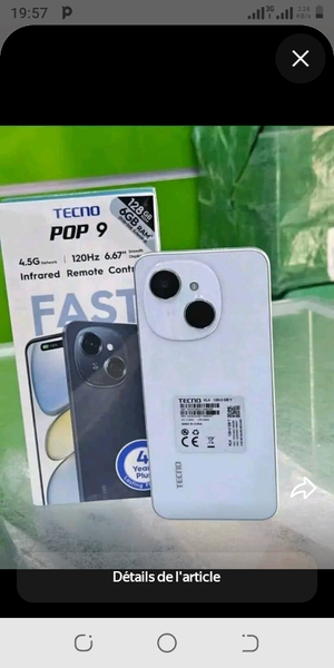 Tecno Pop 9 Smartphone