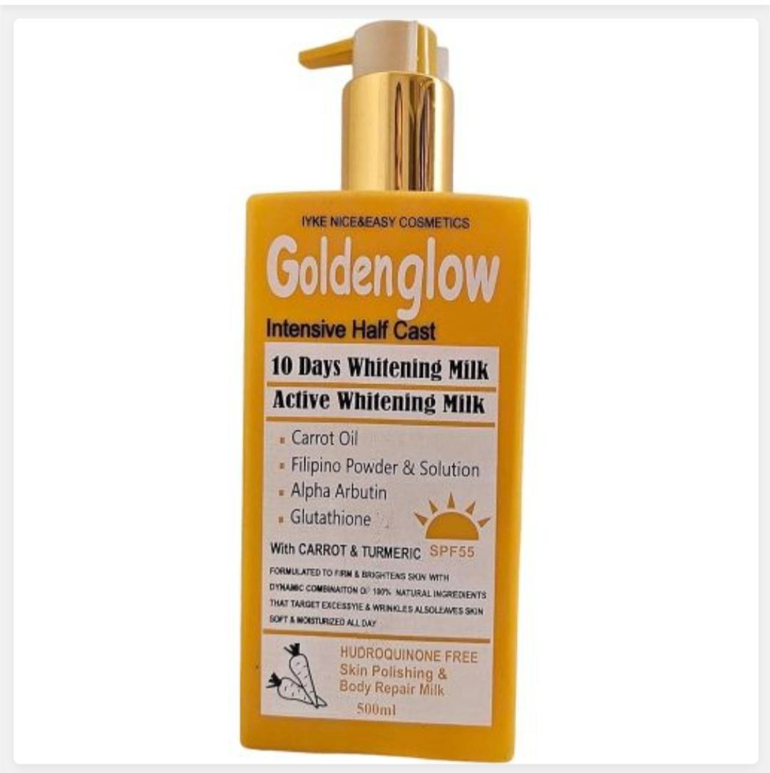 Golden glow lotion
