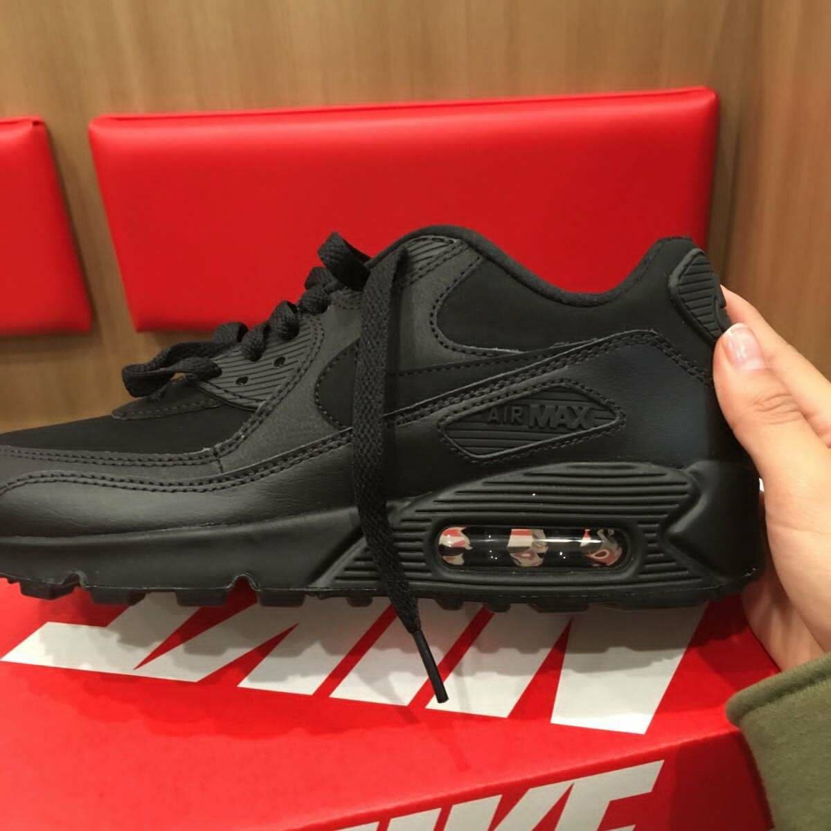 Baskets Air Max noires