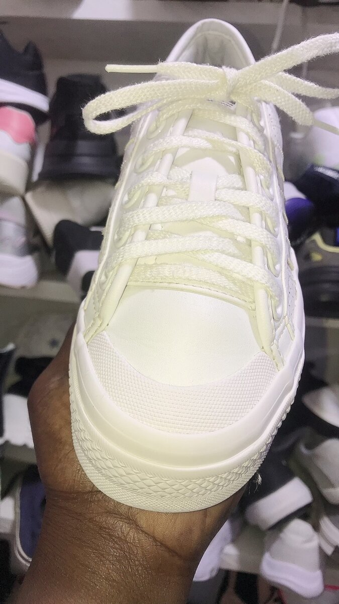 Baskets Nizza blanches tendance