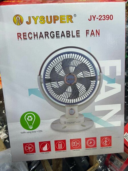 ventilateur chargeable