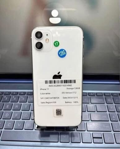 iPhone 11 Blanc 128 Go