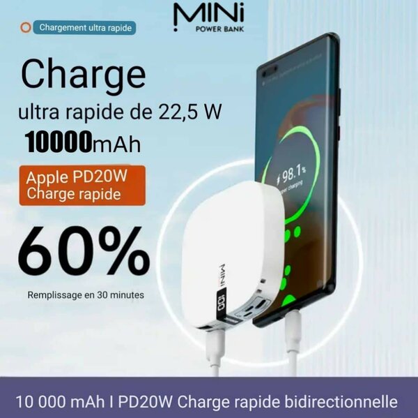 Mini Power Bank 10000mAh