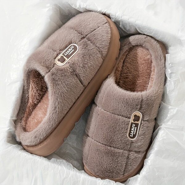 Chausson Douillet en fourrure