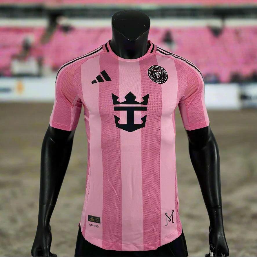 Maillot de football rose Adidas