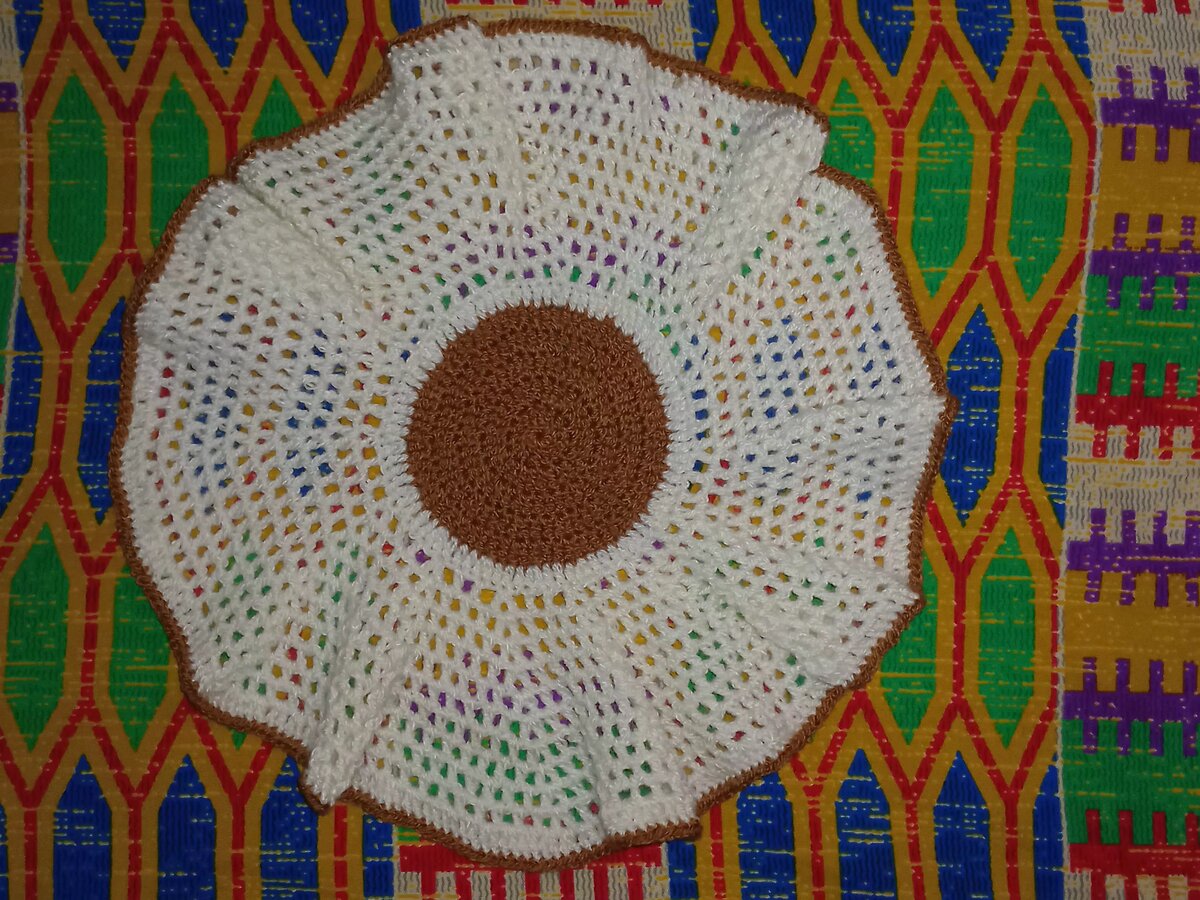 Set de nappes crochetées