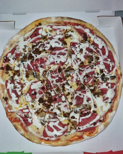 Pizza gourmet (taille grande)