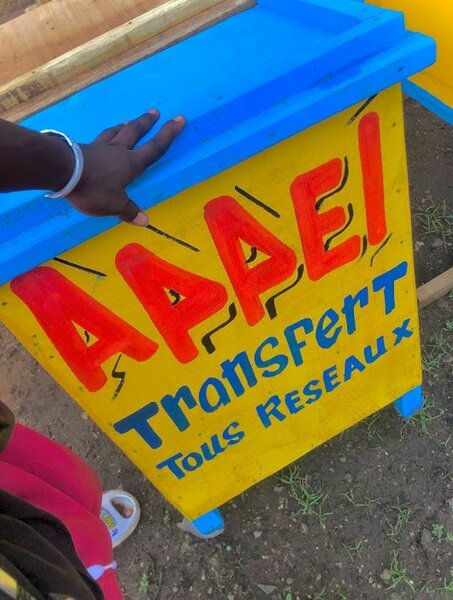 Pancarte téléphonique