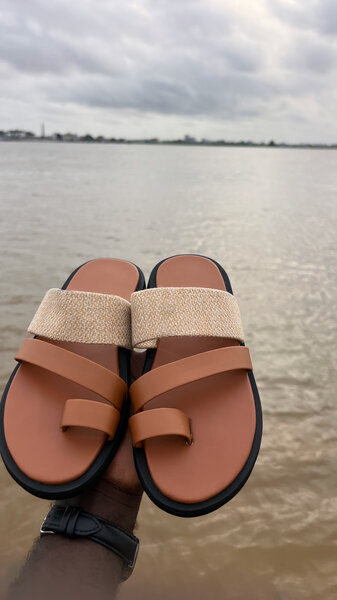 Sandales en cuir élégantes