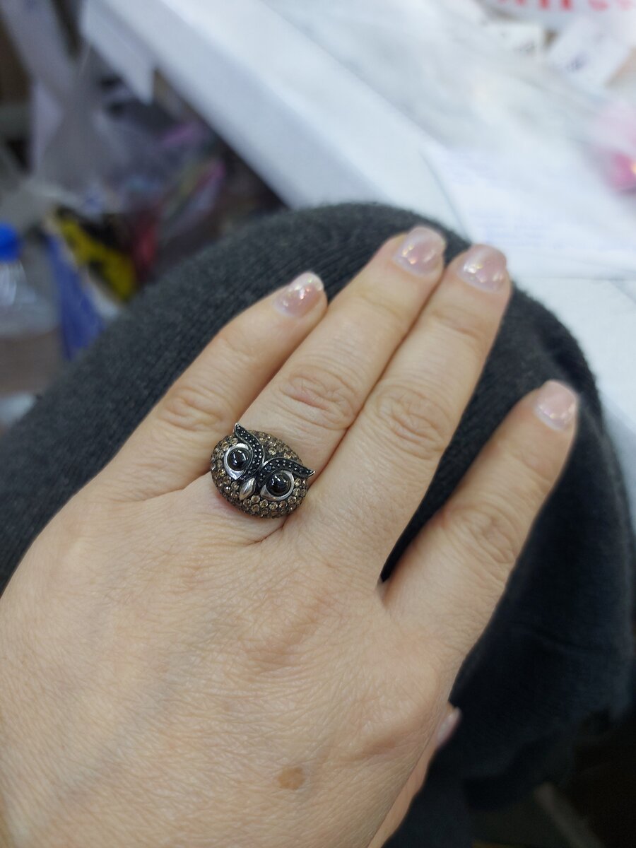 Серьги новые и кольцо серебро