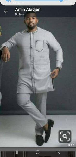 Chemise longue grise élégante