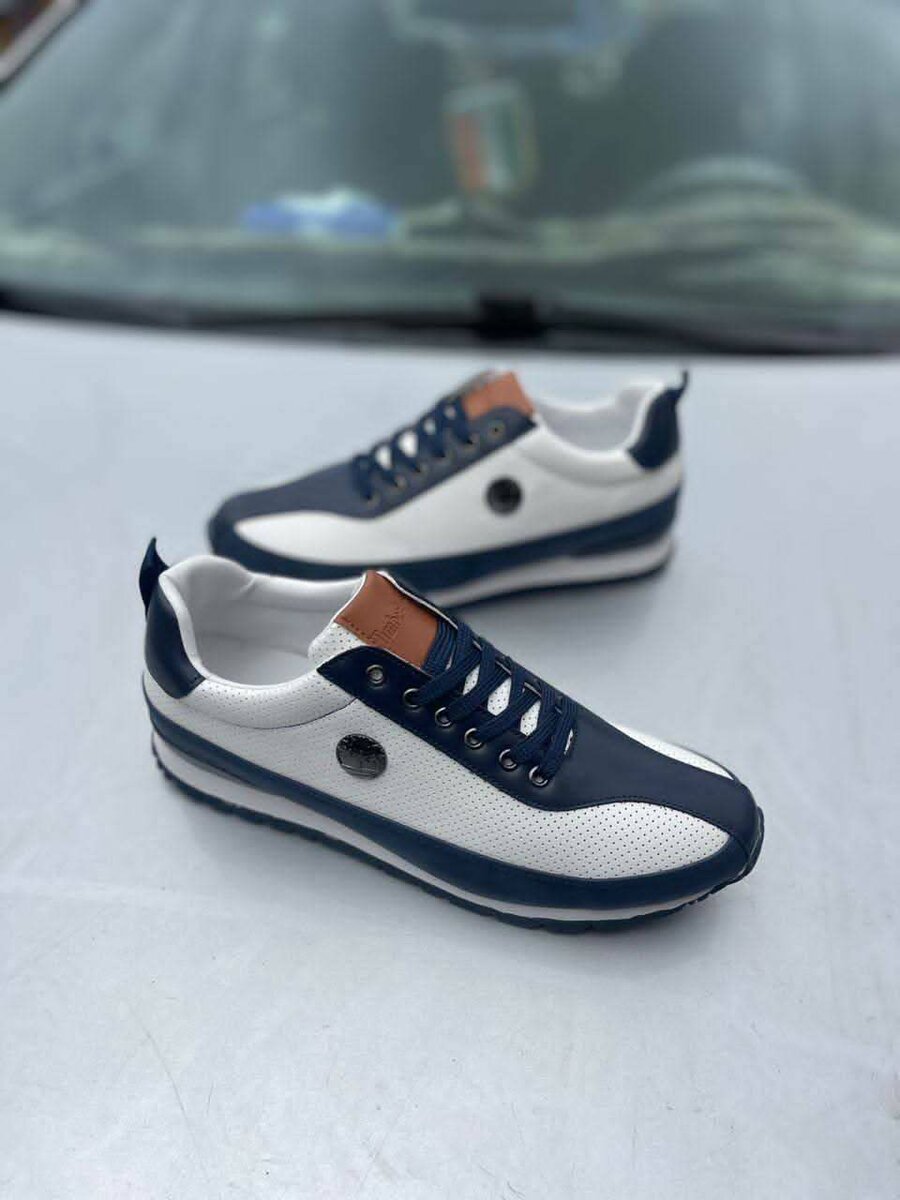 Baskets en cuir élégantes