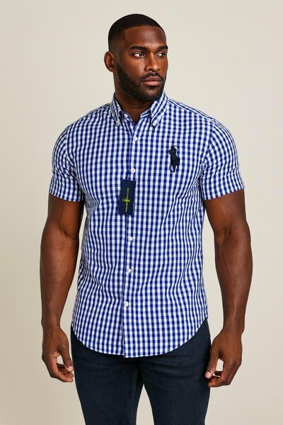 Chemise à carreaux homme élégante