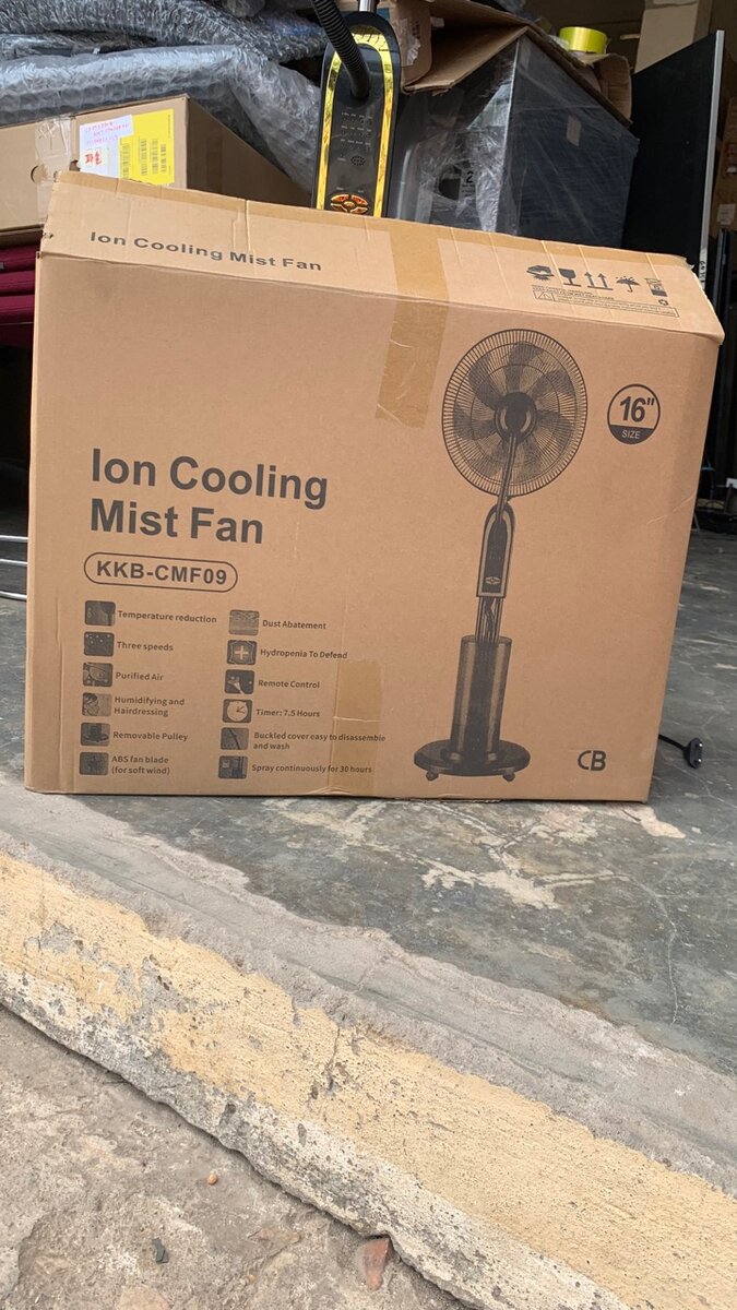 Ion Cooling Mist Fan