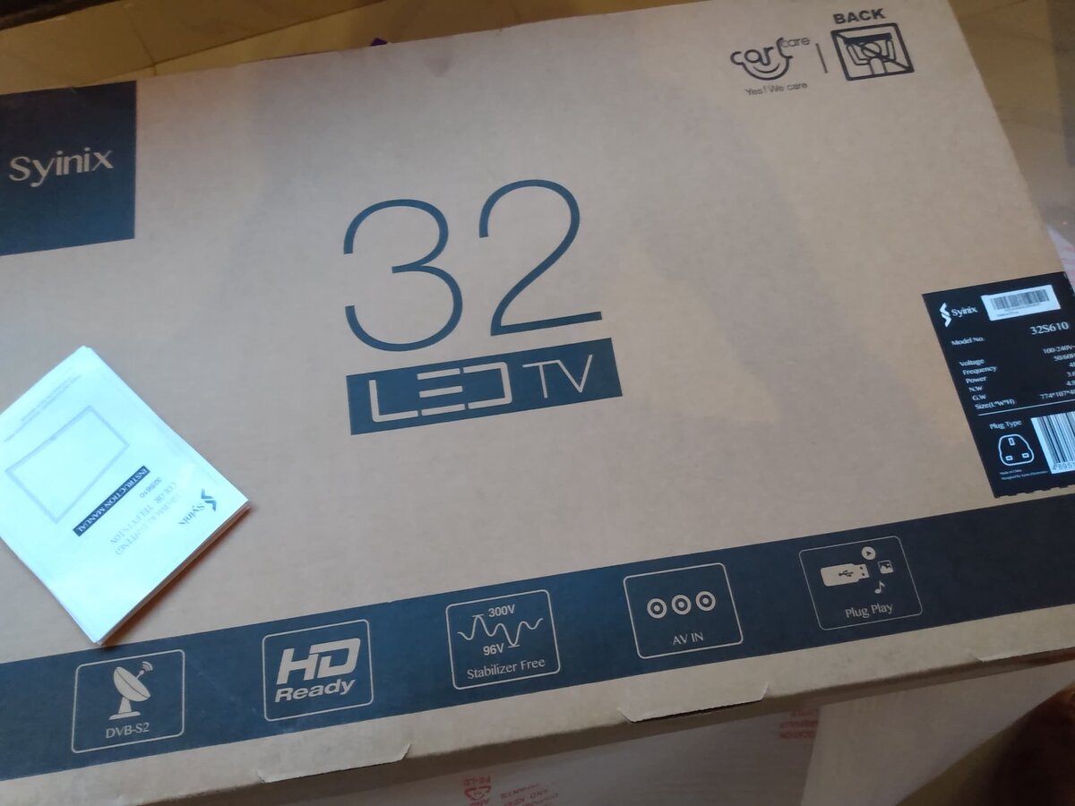 Syinix 32 inch Led digital tv brandnew