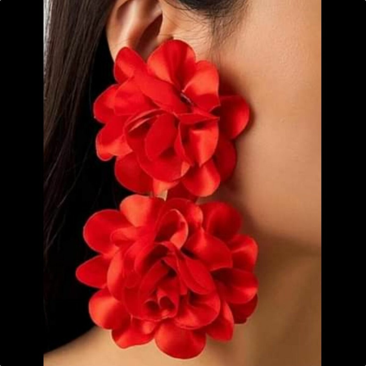 Boucles d'oreilles fleuries