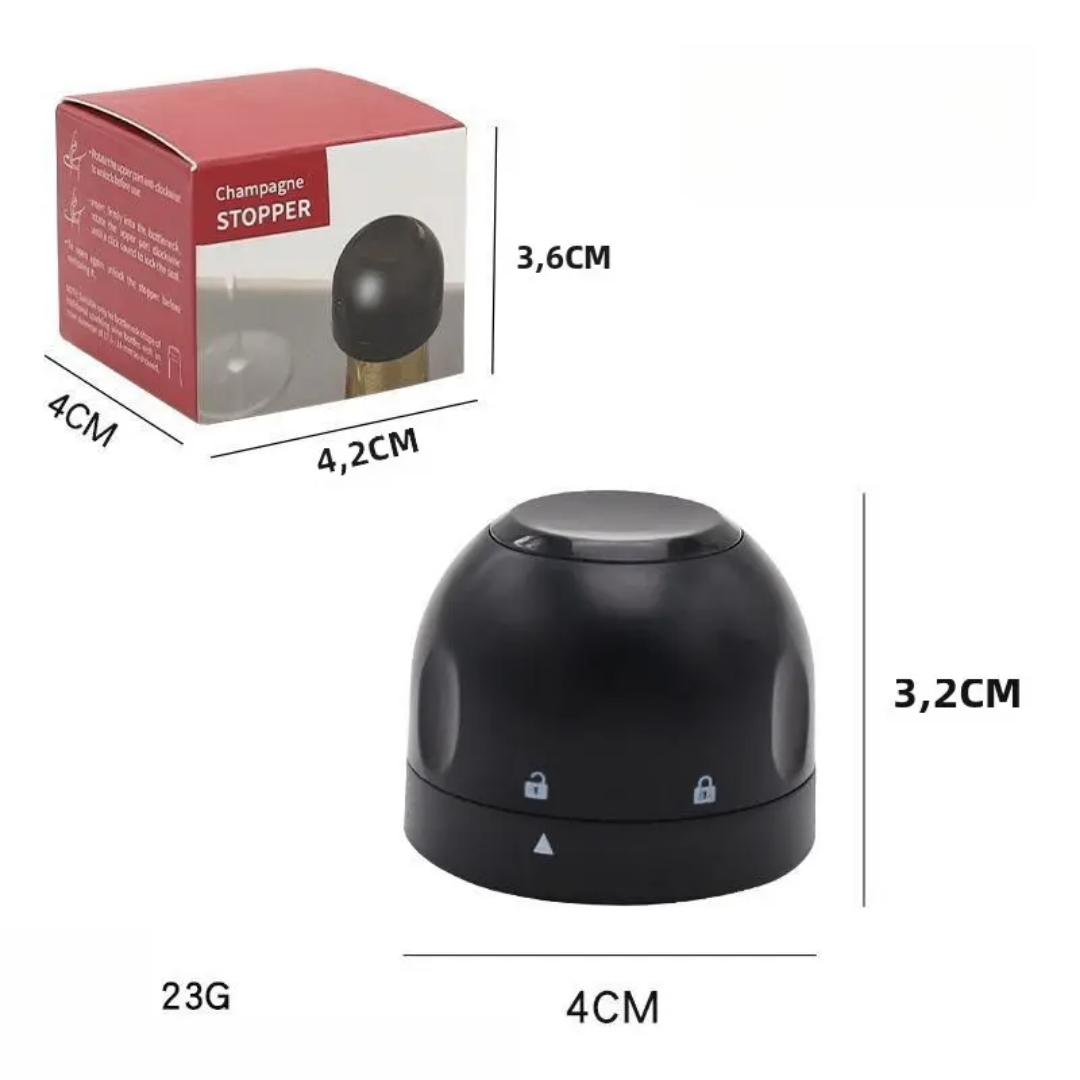 Mini bouchon serrure rotative