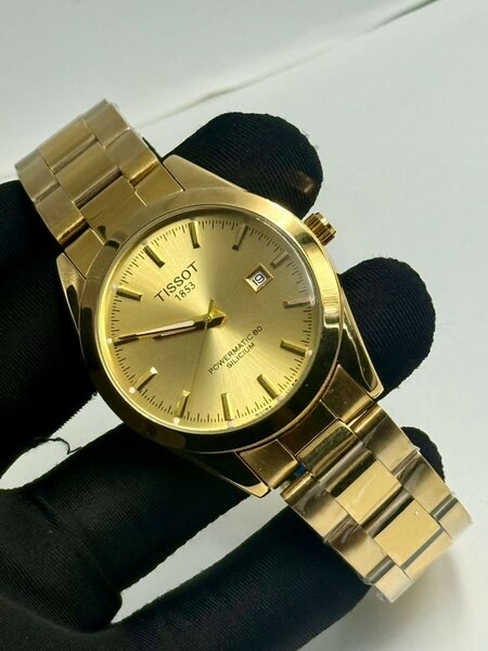 Montre Tissot Homme Dorée