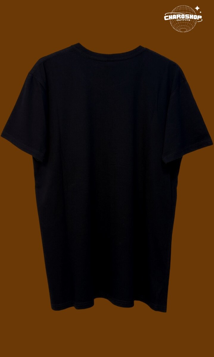 T-Shirt Noir Casual Homme