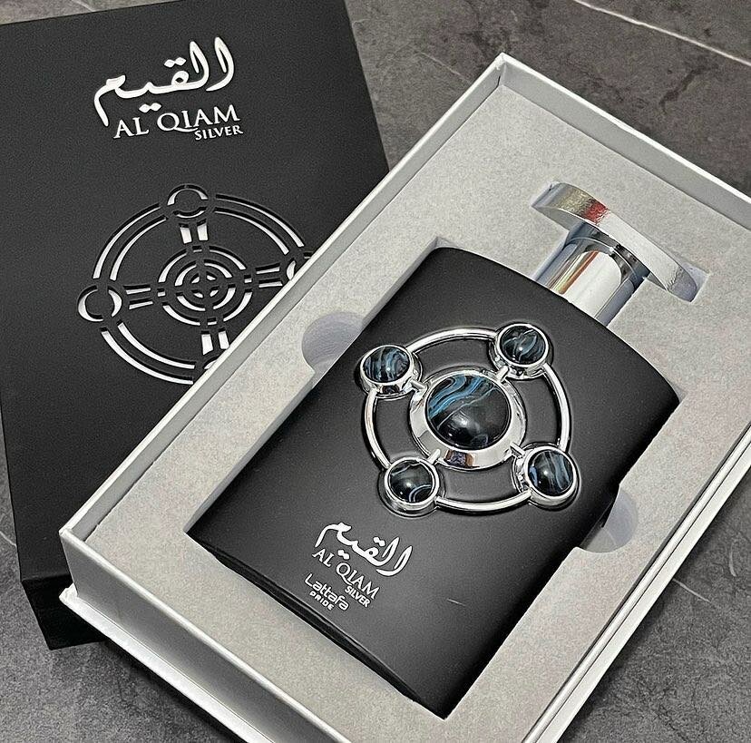 Lattafa al qiam silver and gold