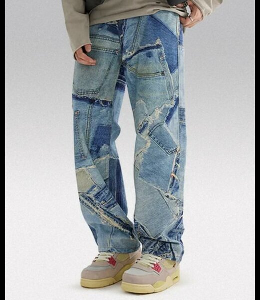 Jeans imprimés tendance