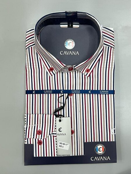 Chemise Homme Rayée Cavana