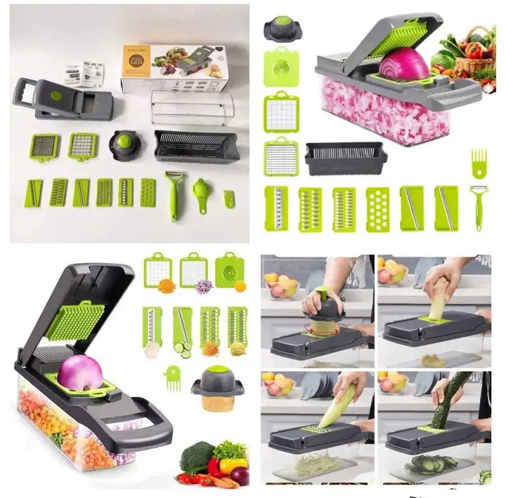 Coupe-légumes multifonction 10 pièces