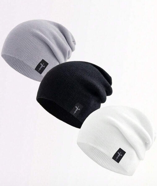 Bonnet en tricot unisexe
