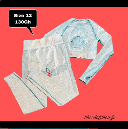 top and leggings blue