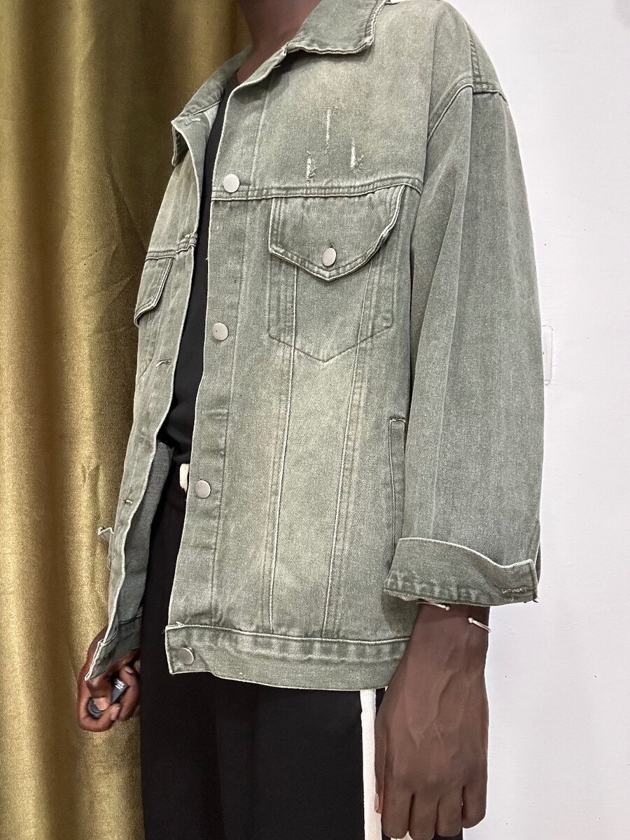 Veste en jean décontractée