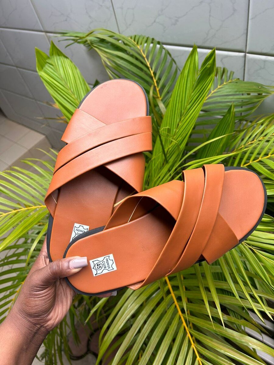 Sandales élégantes en cuir