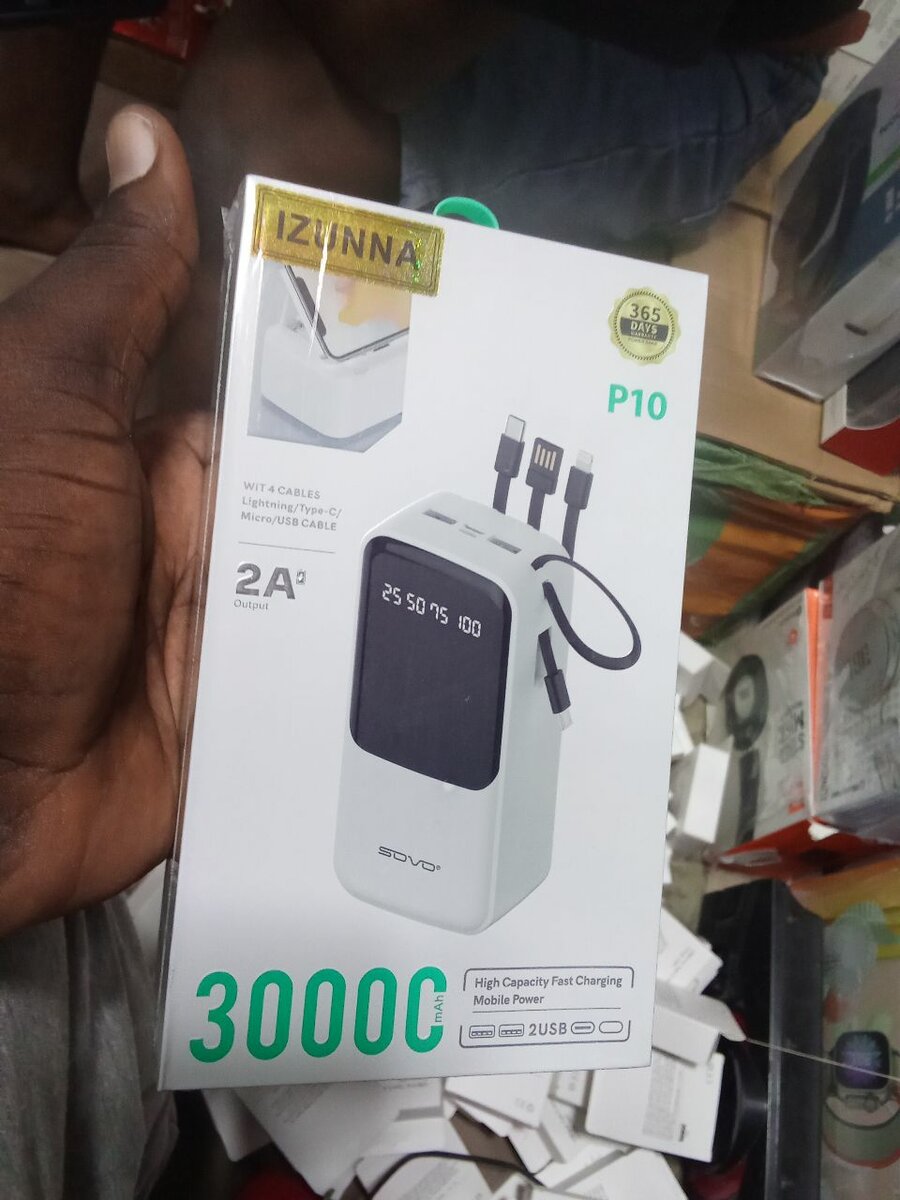 Power Bank 30000mAh IZINNA