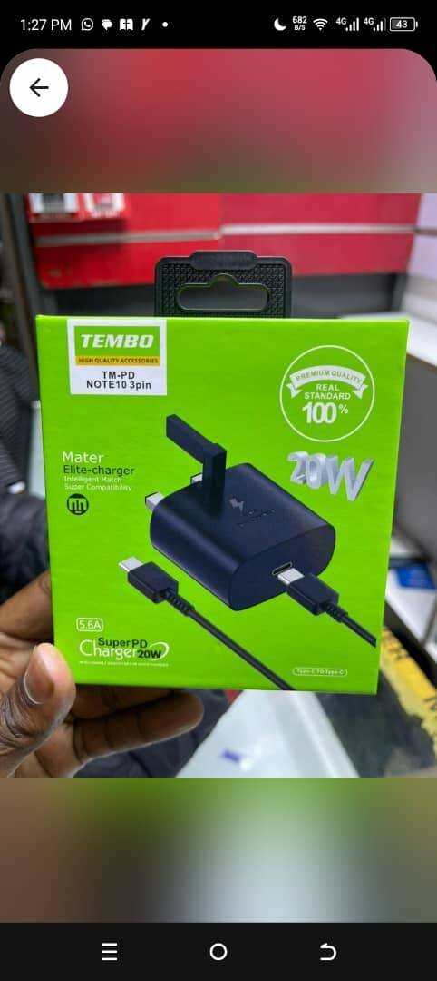 type C to C fast chargers