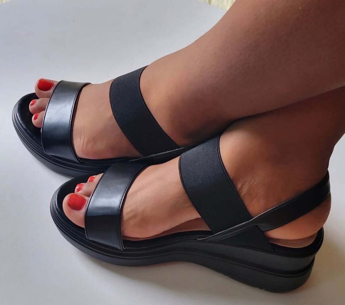 Sandales confort plateforme