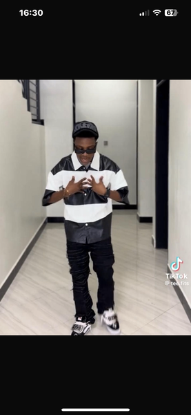 Chemise Polo Rayée Unisexe